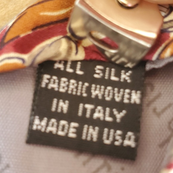 Vintage‎ Christian Dior Monsieur Neck Tie Silk Red Drops Length 57" Width 3.75" - Picture 5 of 7